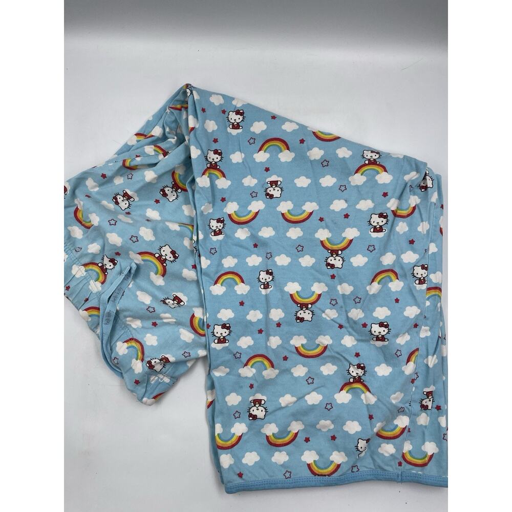 Vintage 2004 Hello Kitty Womens Size XXL Rainbow Pajama Pants